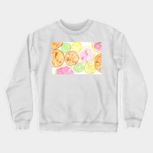 Citrus Slices Crewneck Sweatshirt